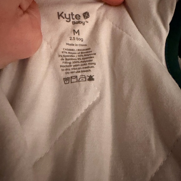 Kyte BABY Green Sleep Sack Size M 2.5 TOG - Picture 4 of 4